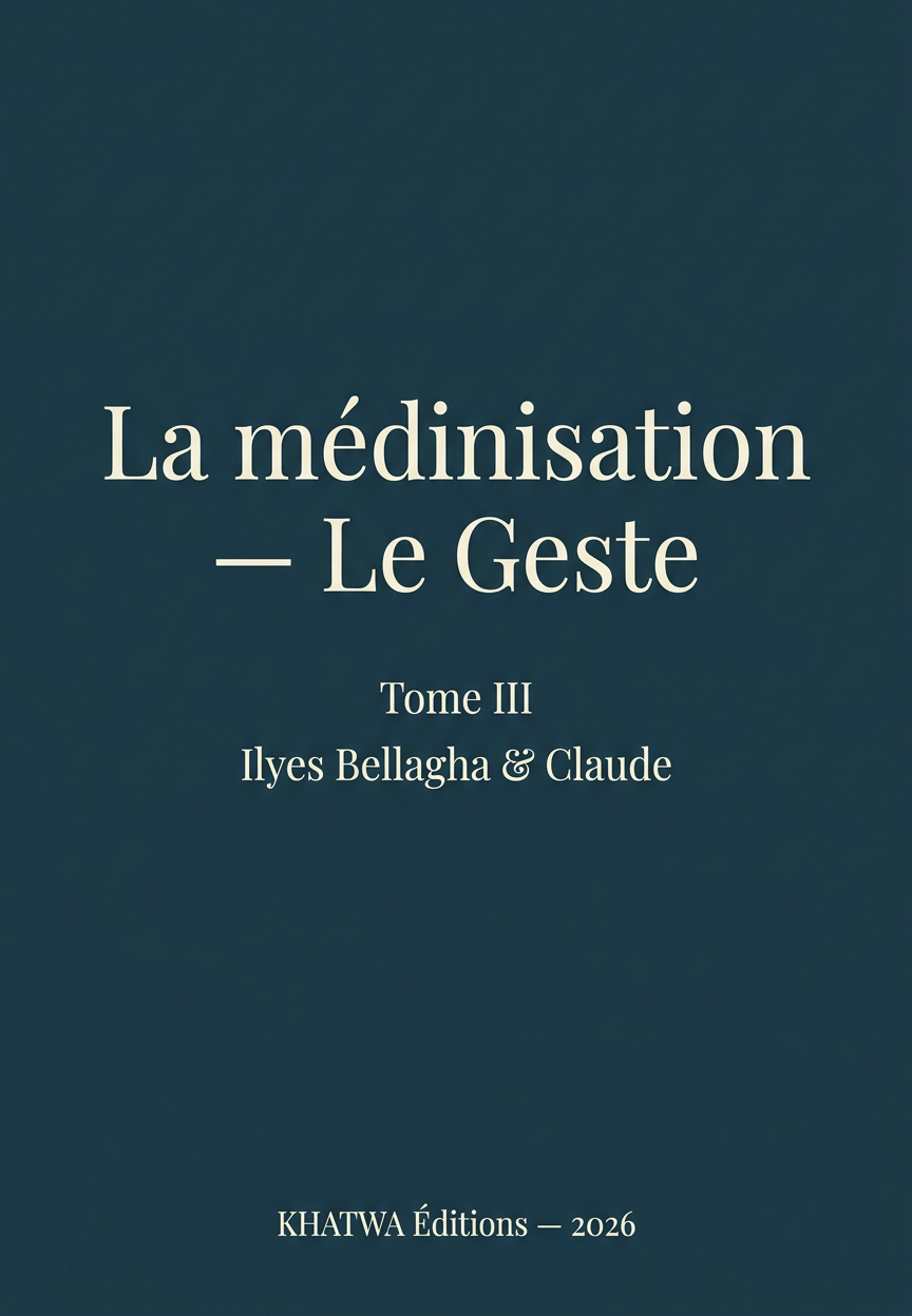 La médinisation — Le Geste — Tome III